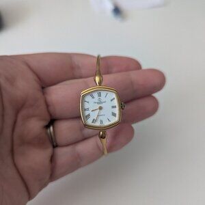 Rare Women's Christian Bernard PARIS Quartz Gold Watch - 8412